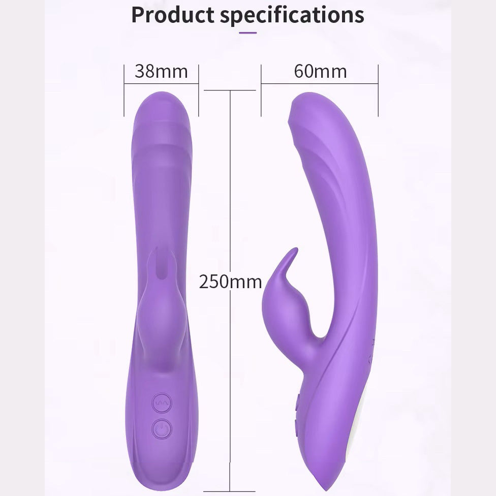 Double Head Electric Female G-point Stimulation Masturbator Adult Sex Toy