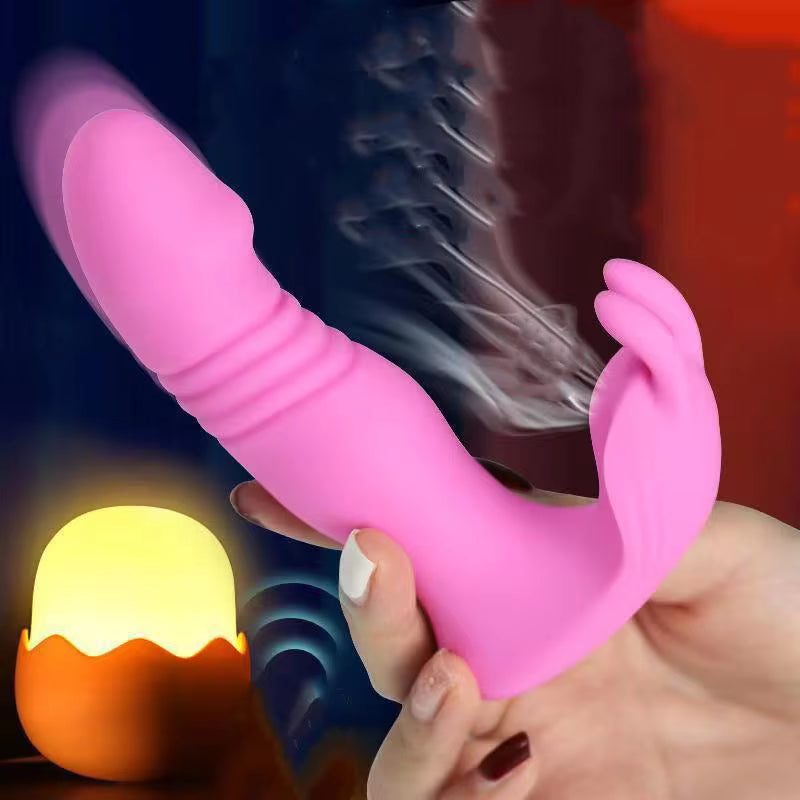 Magnetic Charging G-Spot Waterproof Telescopic Massage Wand Female Vibrators