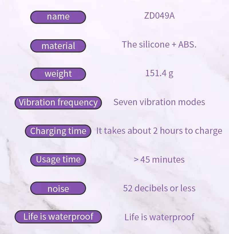 Double Head Electric Female G-point Stimulation Masturbator Adult Sex Toy