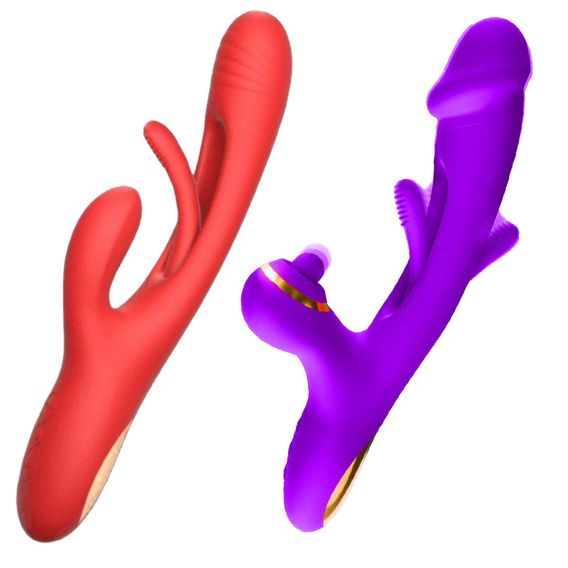 Flapping Vibrator with G Spot Vibration &Clitoral Tapping