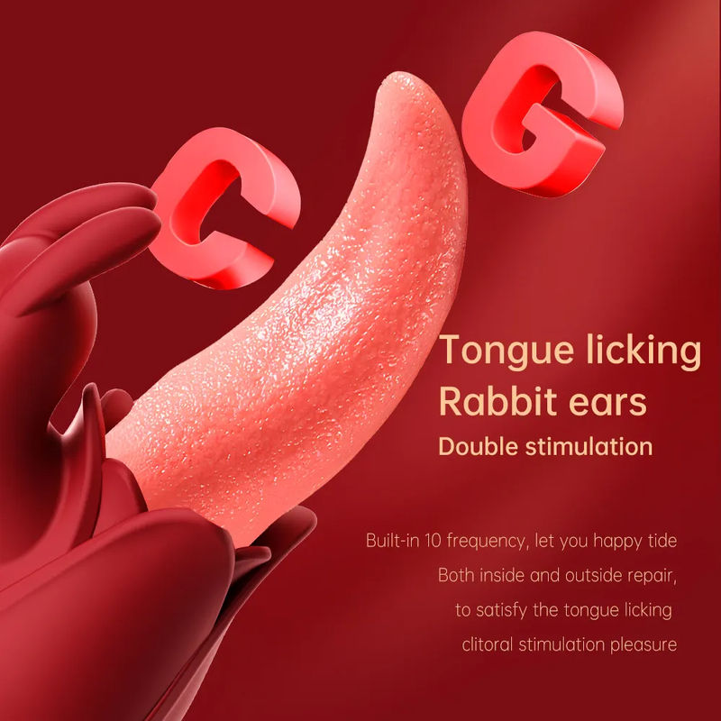 Orgasmic Masturbation Female Adult Product Tongue Vibrator