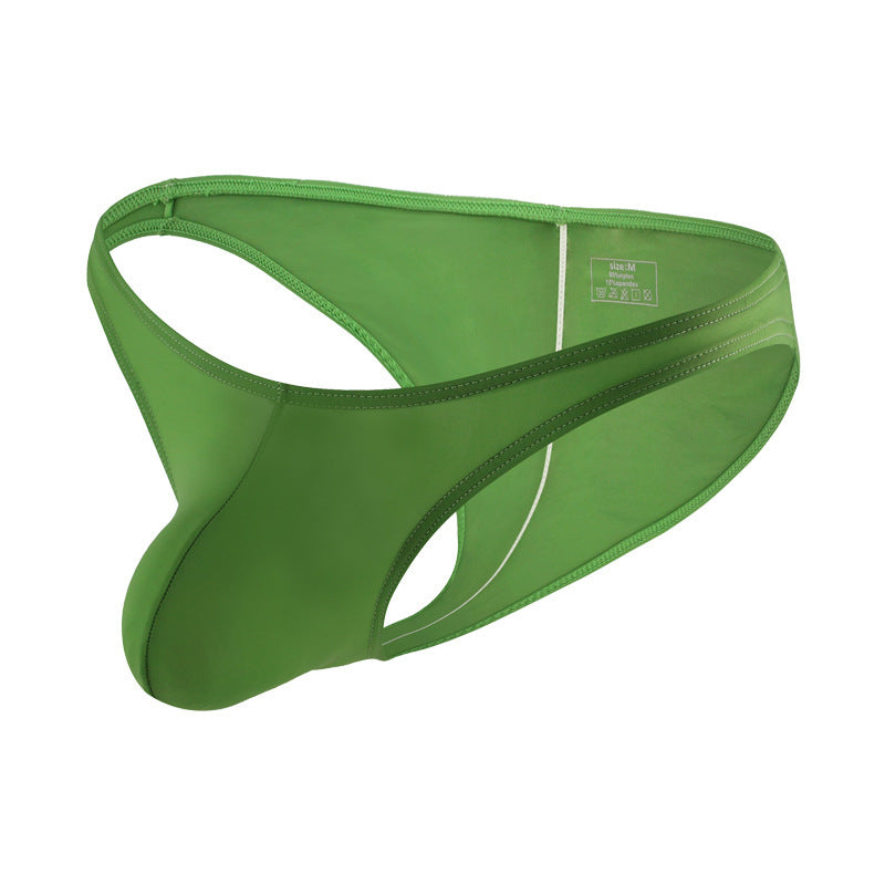 Powerful High-elastic Young Men Back Plicated Panty