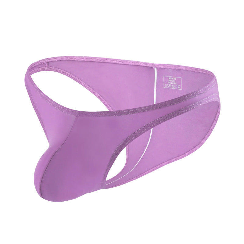 Powerful High-elastic Young Men Back Plicated Panty