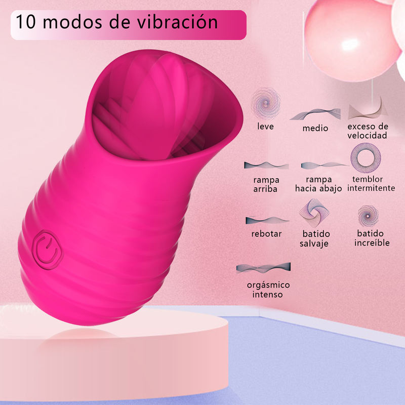 Strong Tongue Stimulation Vibrator for Woman