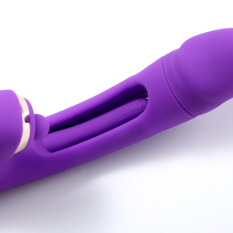 Flapping Vibrator with G Spot Vibration &Clitoral Tapping