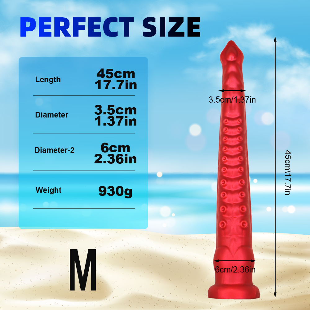 Silicone Super Extra-Large Octopus Dildo