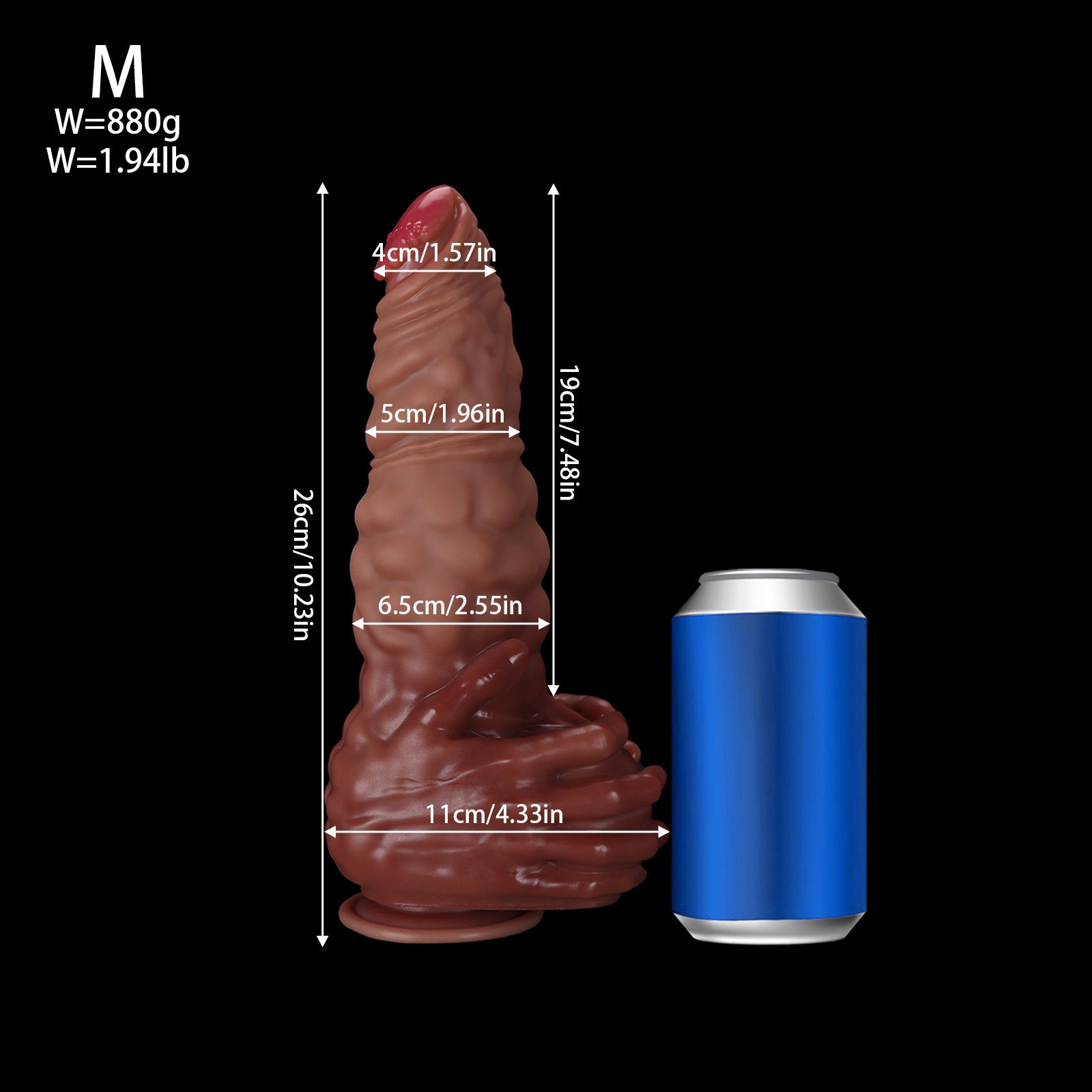 MV-X49010 Spherical Lifelike Dildo