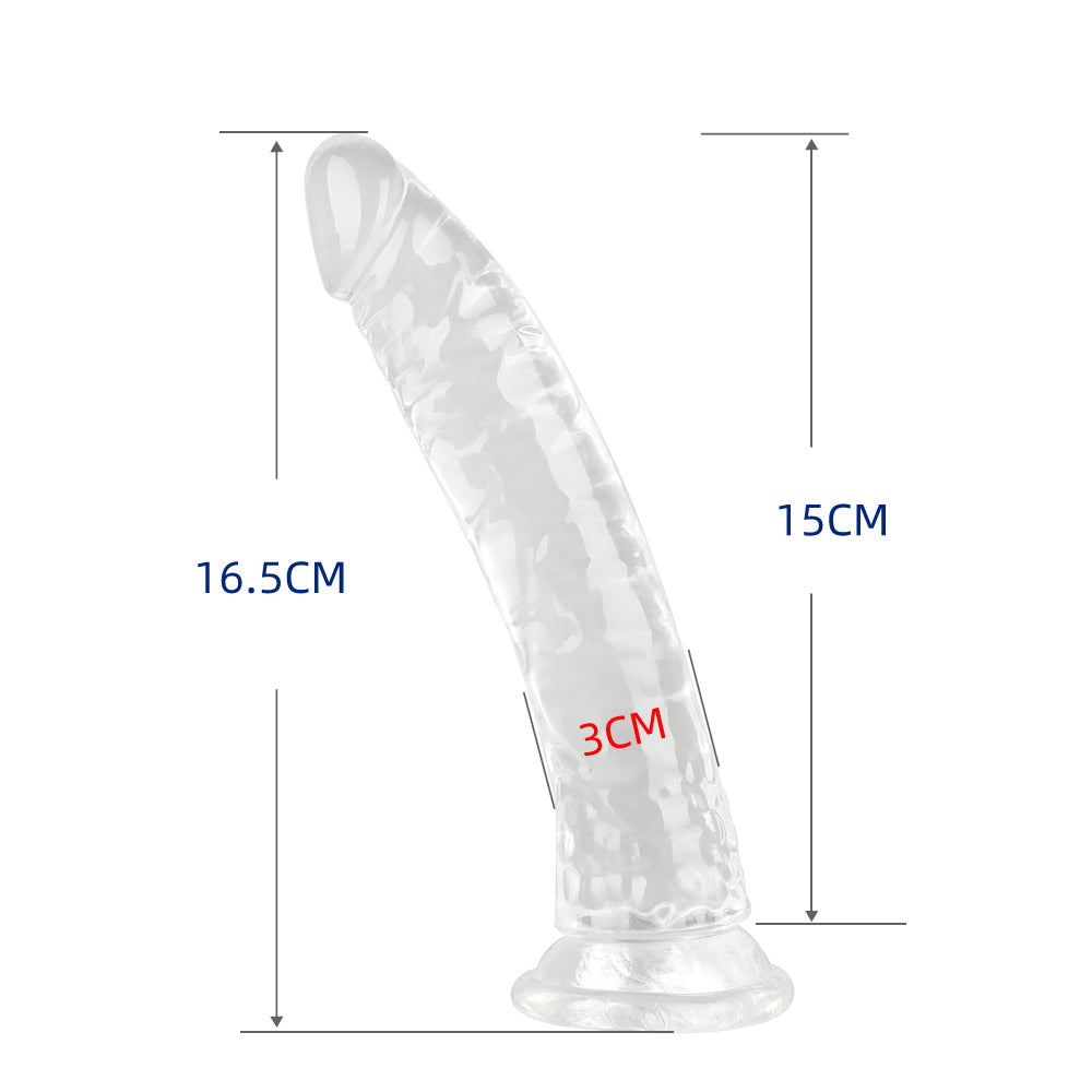No Ball Transparent Realistic Cock