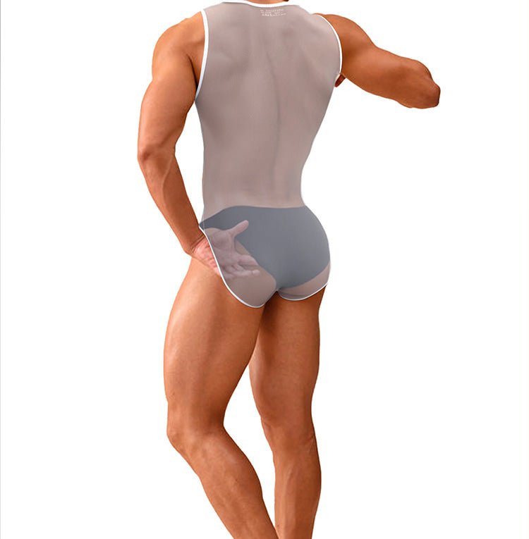 AD7431 sports breathable cycling clothes sexy men's jumpsuit - Lovetoys wholesales shop