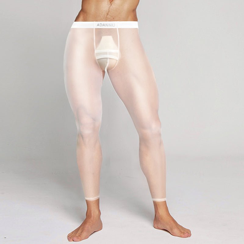 AD773 men's transparent mesh breathable long leggings - Lovetoys wholesales shop