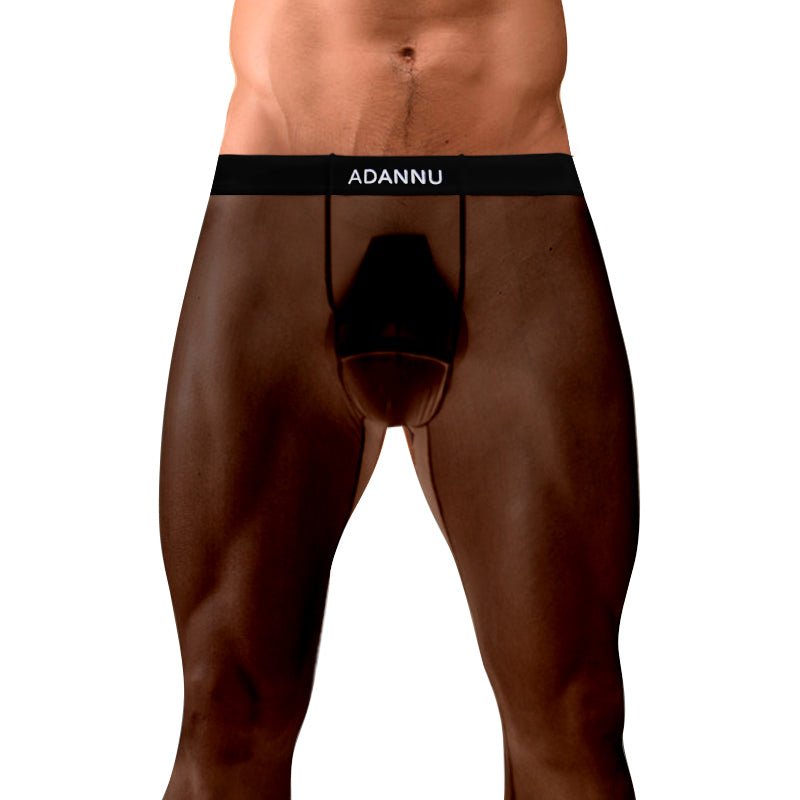 AD773 men's transparent mesh breathable long leggings - Lovetoys wholesales shop