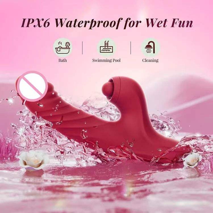 Adult Female Masturbator Multifunctional Vibrator Telescopic Heating Vibration - Lovetoys wholesales shop