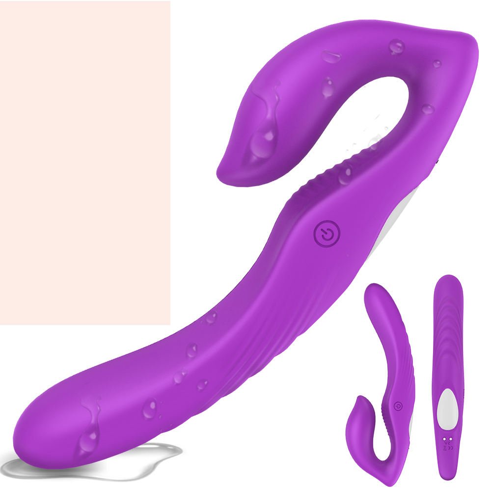 Adult Lesbian Sex Toys Double Ended Vibrating g Spot Female Masturbation - Lovetoys wholesales shop