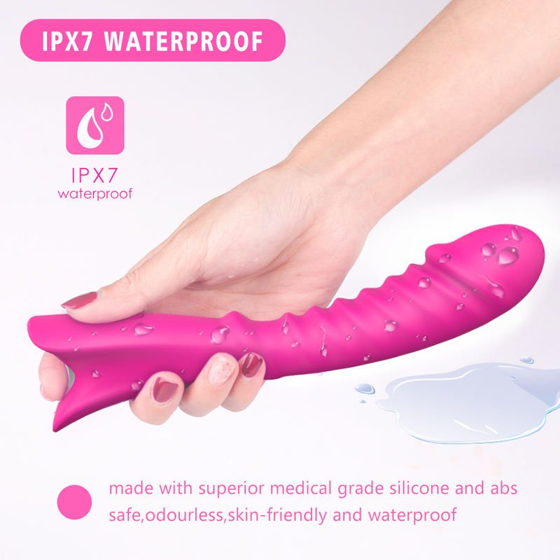Adult Novelty Sex Toy Pink Lady Vibrator Long Thin Oral Sex Vibrator - Lovetoys wholesales shop