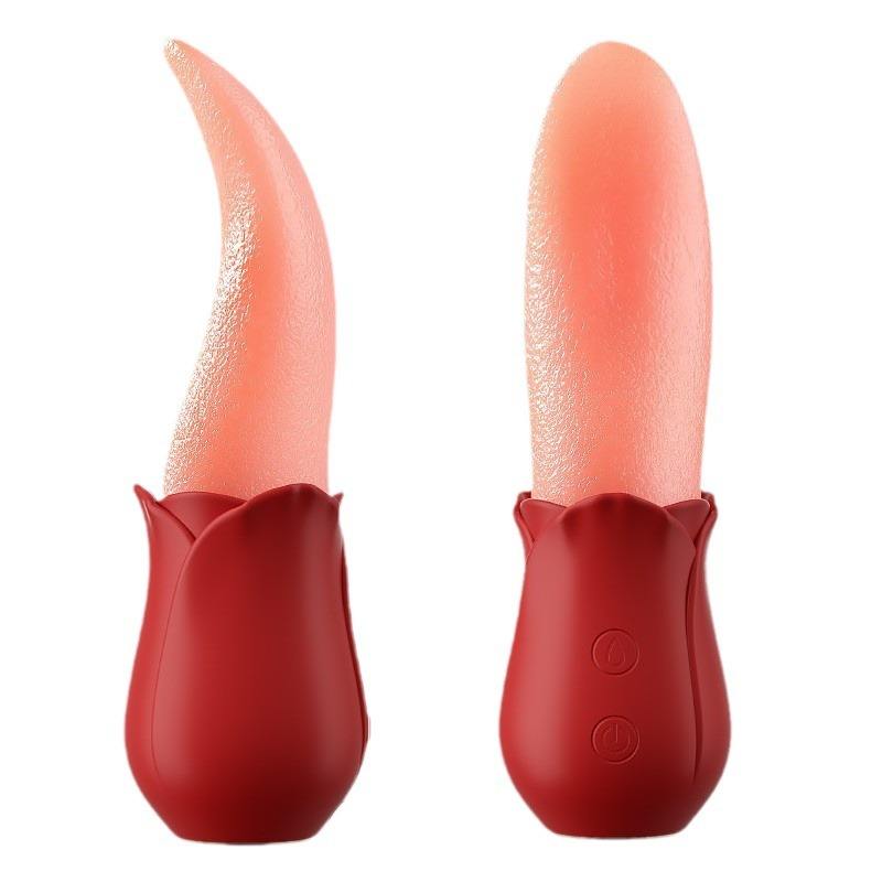 Adult Sex Product Vibrator Real Tongue Licking Sex Toy - Lovetoys wholesales shop