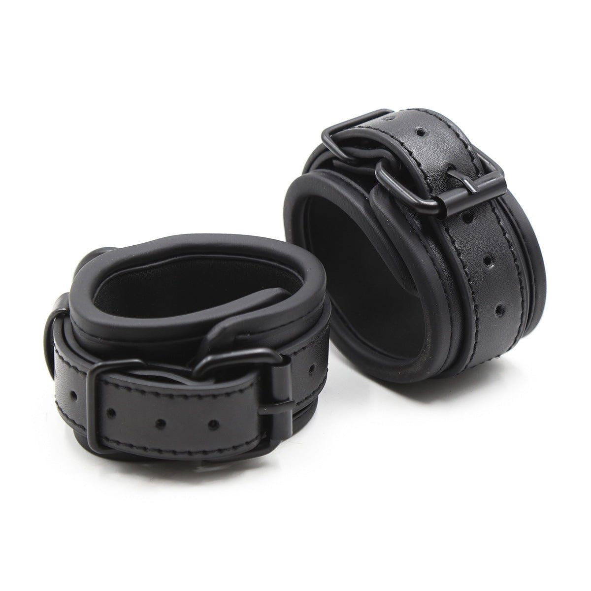 Adult Sex Products Hemming Faux Leather Handcuffs - Lovetoys wholesales shop
