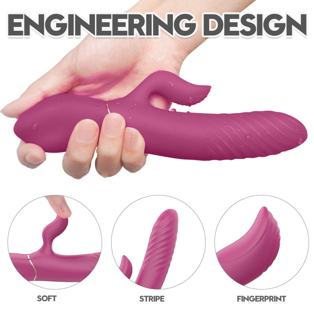 Adult sex products plush vibrator female masturbator AV orgasm massager - Lovetoys wholesales shop