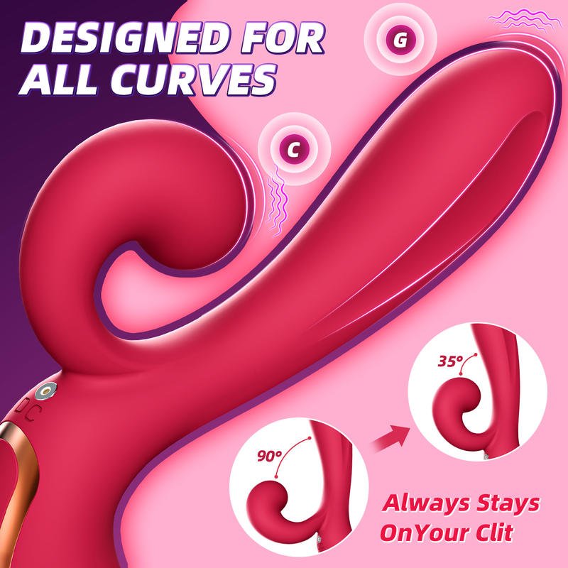 Adult Sex Products Tongue Licking Masturbator Vibrator for Couples Flirting - Lovetoys wholesales shop