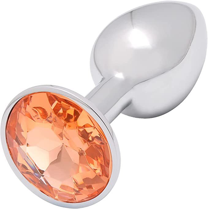 Adult Vibrator Sex Toys Stainless Steel Attractive Butt Plug - Lovetoys wholesales shop