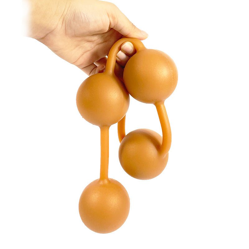 Anal Beads Chain with 4 Balls - Lovetoys wholesales shop