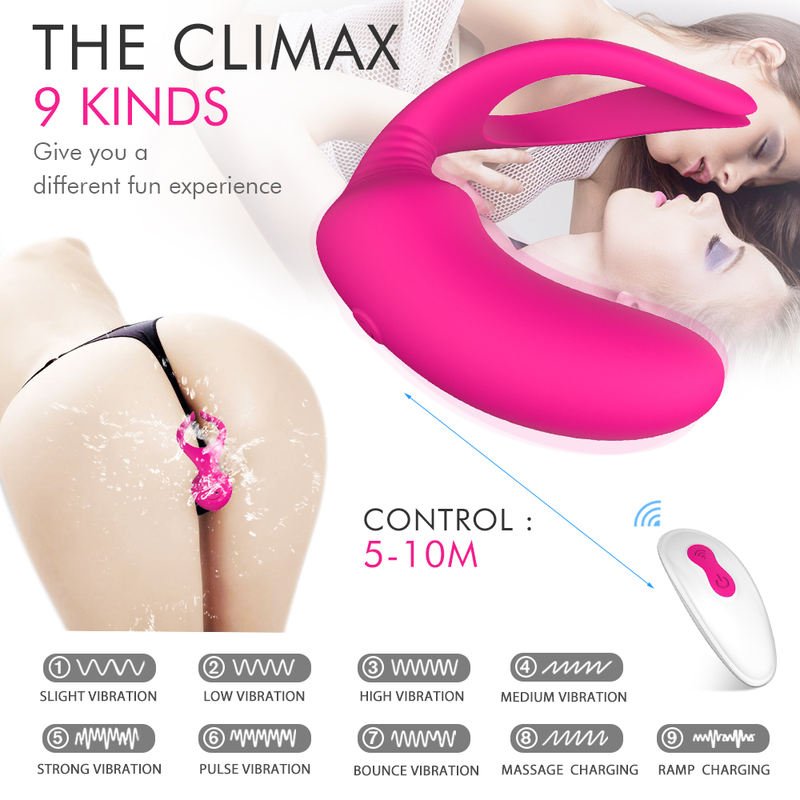 Anal Massage Vibrator with Stimulator of the Clitoris Penis Vibrator - Lovetoys wholesales shop