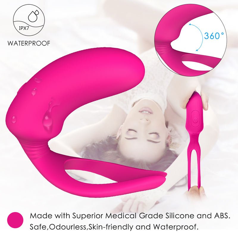 Anal Massage Vibrator with Stimulator of the Clitoris Penis Vibrator - Lovetoys wholesales shop