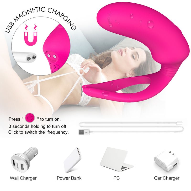 Anal Massage Vibrator with Stimulator of the Clitoris Penis Vibrator - Lovetoys wholesales shop