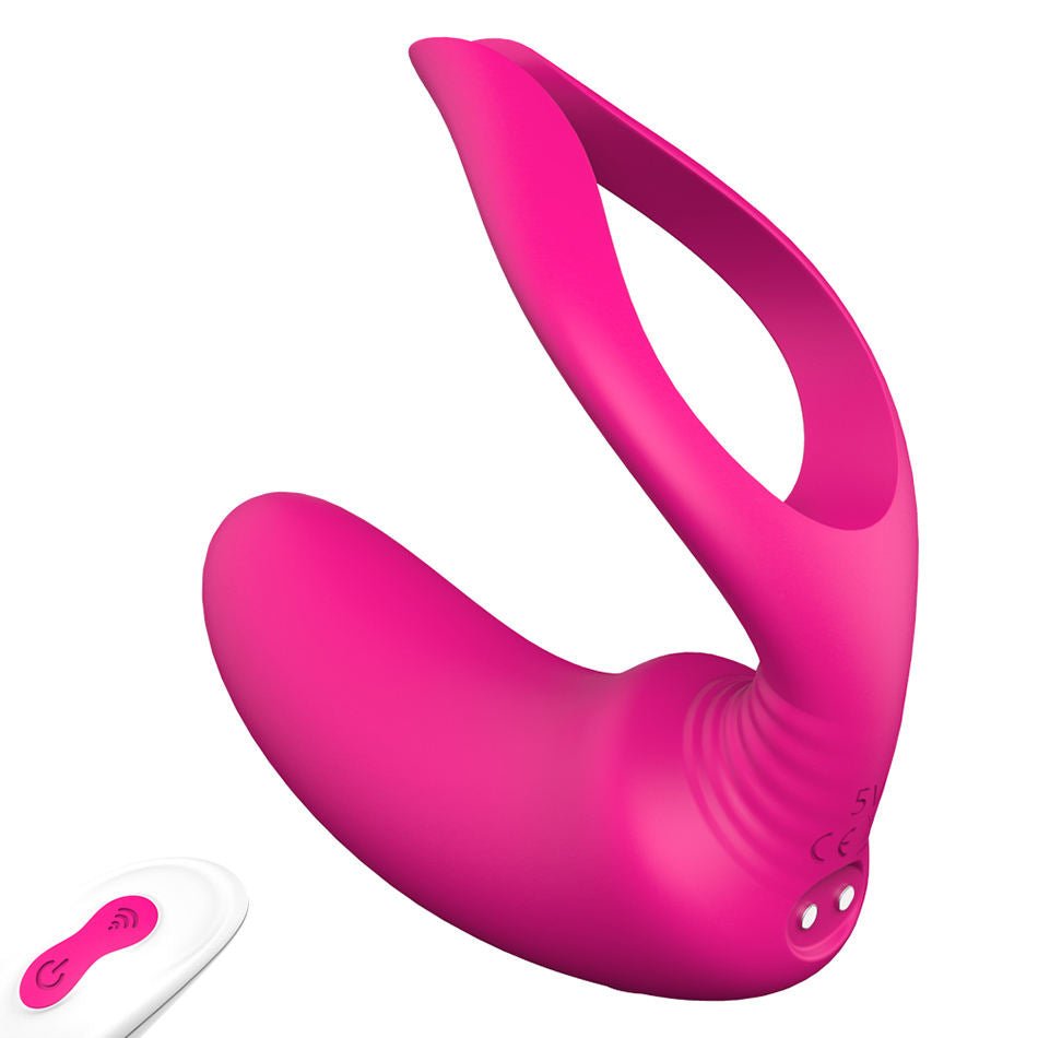 Anal Massage Vibrator with Stimulator of the Clitoris Penis Vibrator - Lovetoys wholesales shop