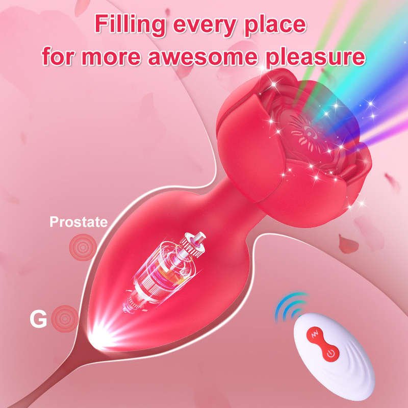 Anal Plug Vibrator Remote Control Masturbator Adult Erotica Sex Toys - Lovetoys wholesales shop