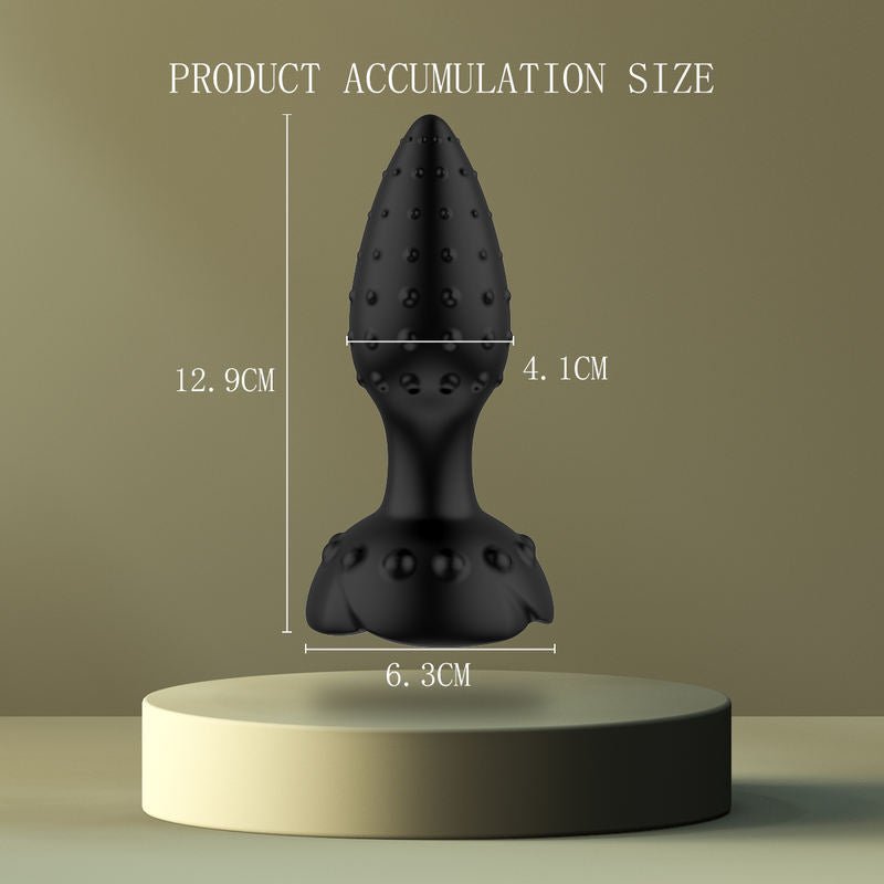 Anal Plug with 10 Frequency Vibration and Remote Control Anal Sex Toy - Lovetoys wholesales shop