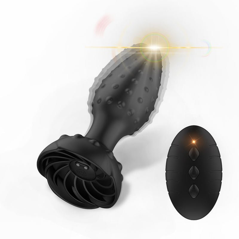 Anal Plug with 10 Frequency Vibration and Remote Control Anal Sex Toy - Lovetoys wholesales shop