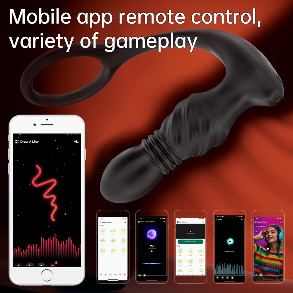 Anal Sex Toys App control Prostate expansion and contraction - Lovetoys wholesales shop