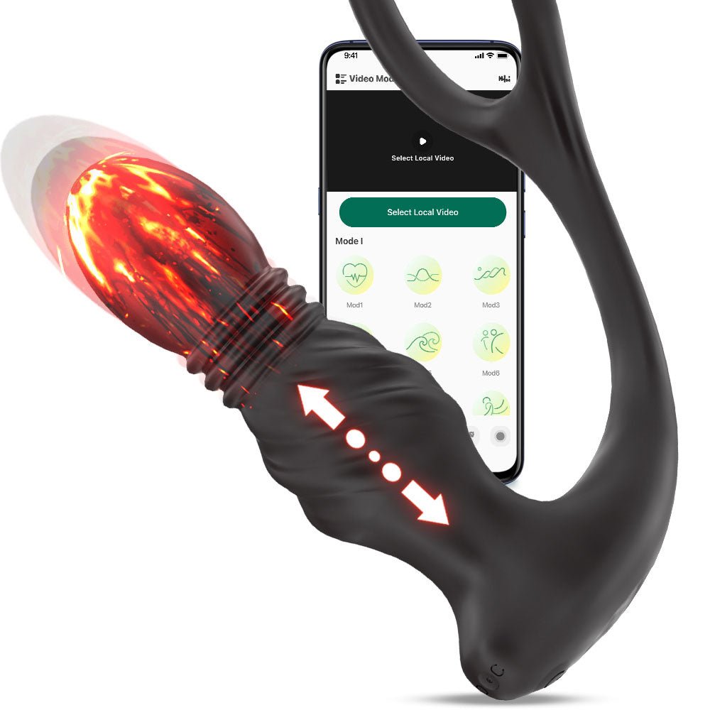 Anal Sex Toys App control Prostate expansion and contraction - Lovetoys wholesales shop