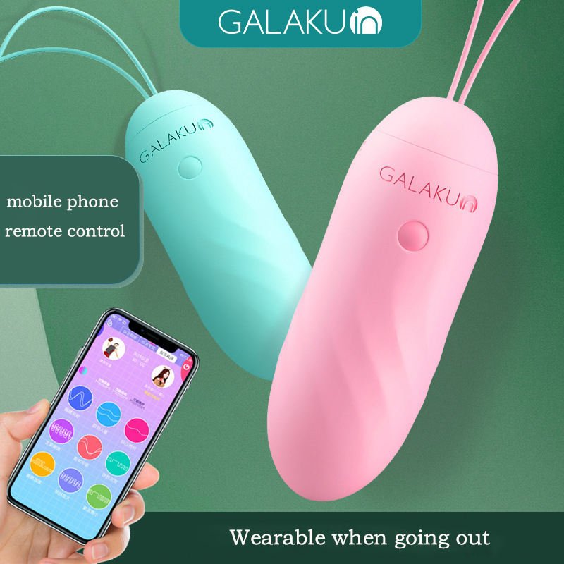 APP Jumping Egg Wireless Remote Control Vibrator Female Adult Products Female Sex Toys - Lovetoys wholesales shop