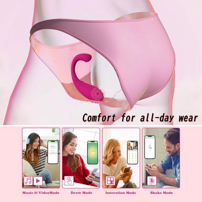 App Remote Control G - Spot Vibrator Wearable Sex Toy Panty Vibrator - Lovetoys wholesales shop