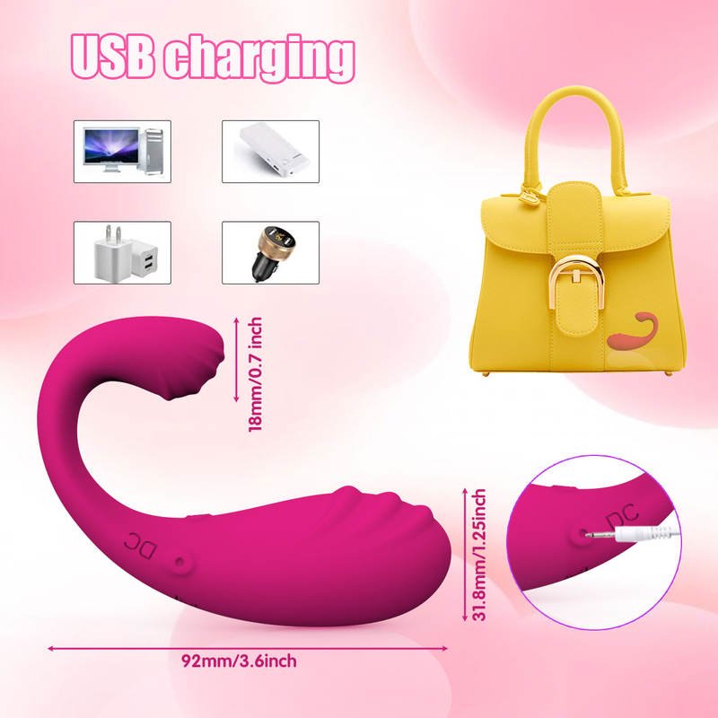App Remote Control G - Spot Vibrator Wearable Sex Toy Panty Vibrator - Lovetoys wholesales shop