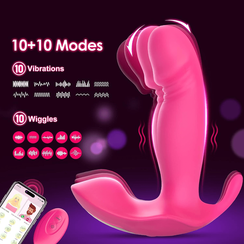 APP Remote Control Wearable G - spot Dildo Vibrator Adult Sex Mini Vibrator - Lovetoys wholesales shop
