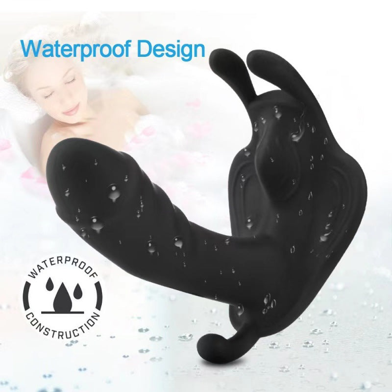 Butterfly Thrusting Strap-on vibrator