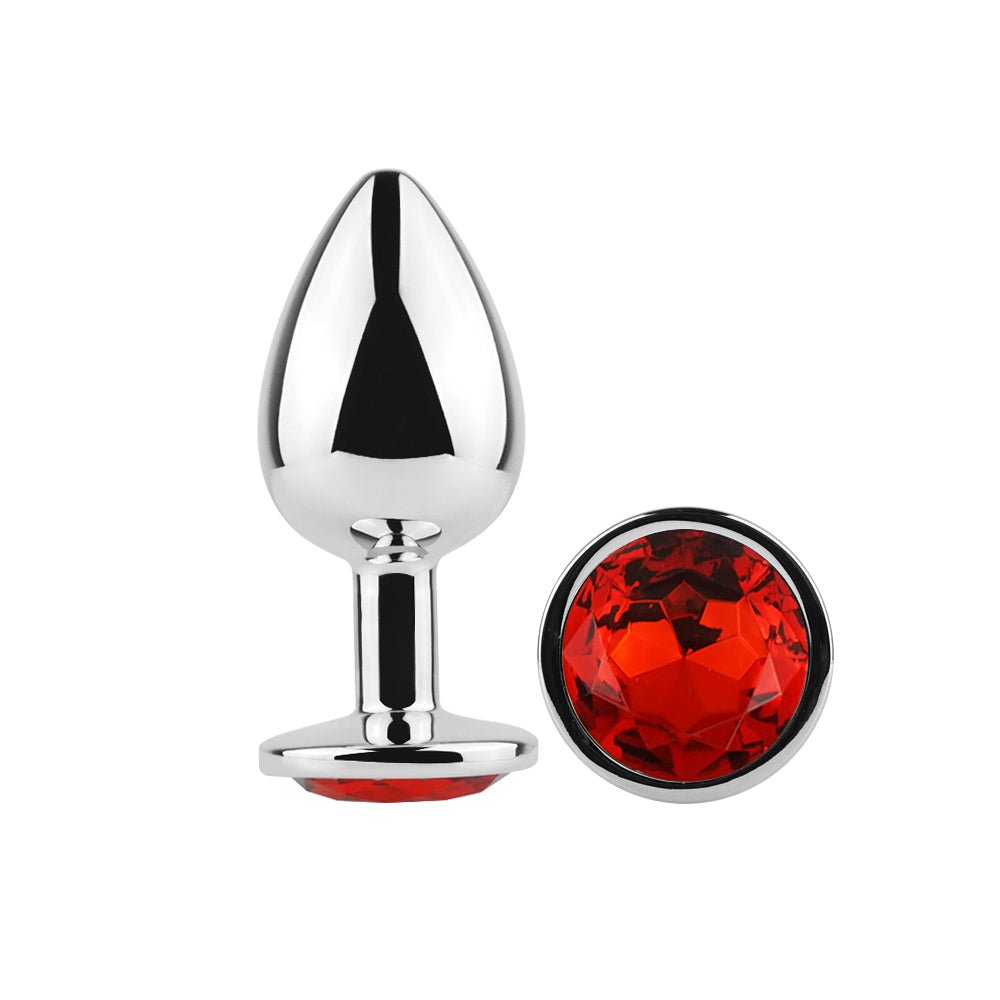 AS - 1955 Butt plug with diamond - Lovetoys wholesales shop