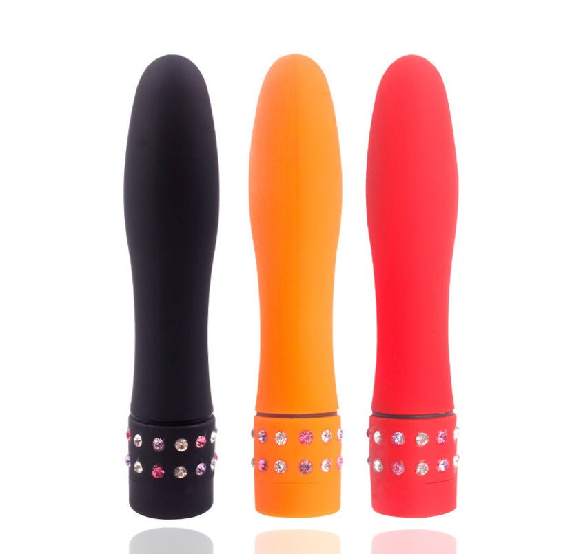 AS - 1975 Smart Shine mini pink vibrator with rhine stones - Lovetoys wholesales shop