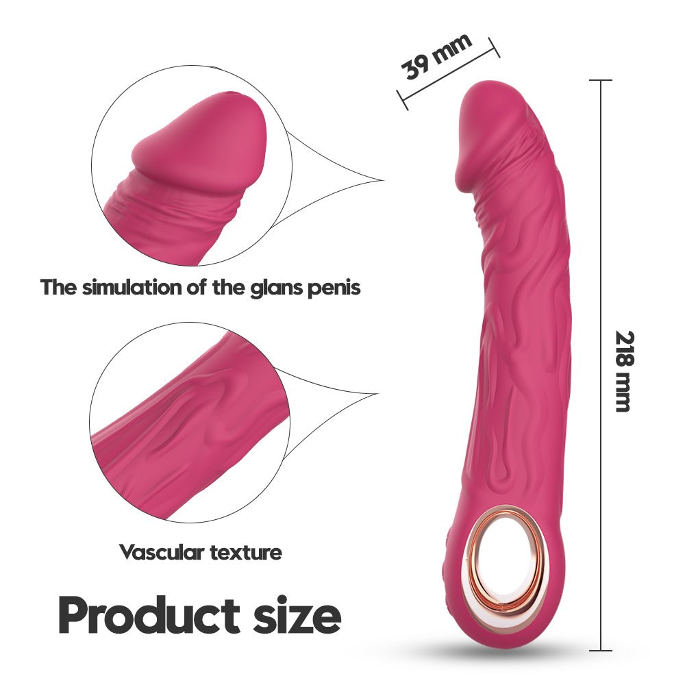 AS - 1985 Simulated penis vibrator Skin - Lovetoys wholesales shop