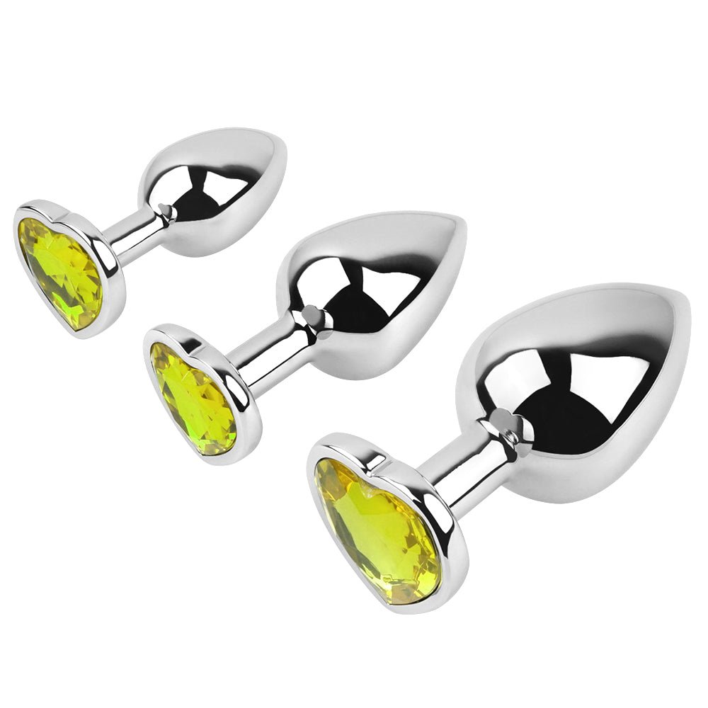 AS - 1988 Anal Plug 3pcs/set - Lovetoys wholesales shop