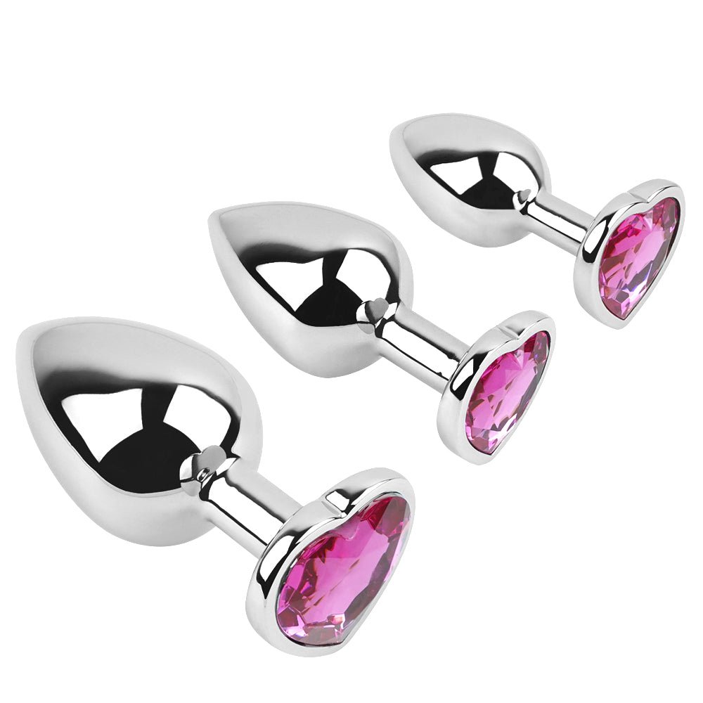 AS - 1988 Anal Plug 3pcs/set - Lovetoys wholesales shop