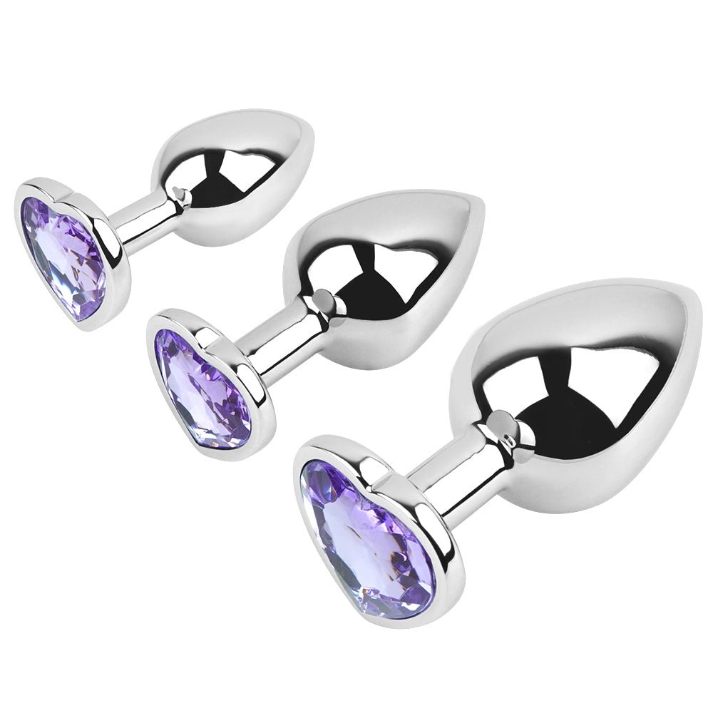 AS - 1988 Anal Plug 3pcs/set - Lovetoys wholesales shop