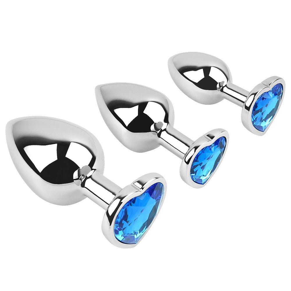 AS - 1988 Anal Plug 3pcs/set - Lovetoys wholesales shop