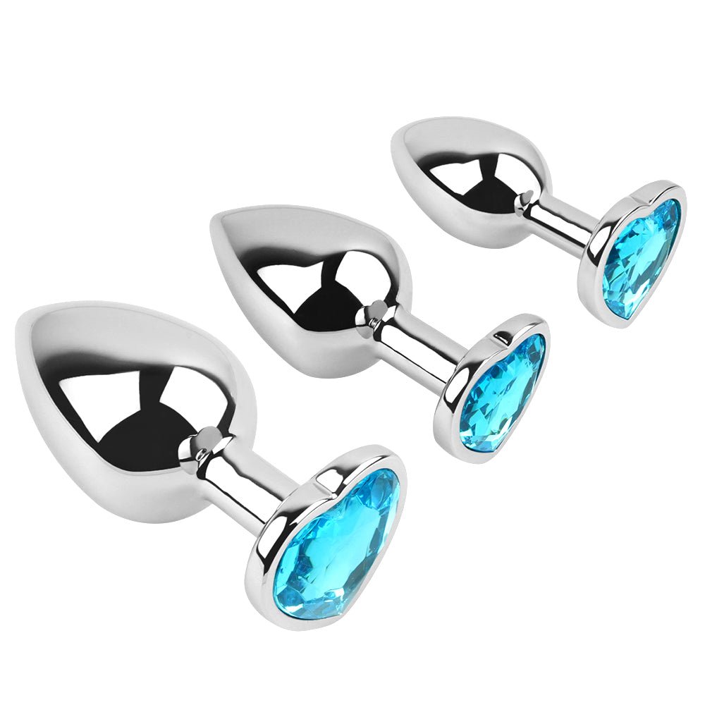 AS - 1988 Anal Plug 3pcs/set - Lovetoys wholesales shop