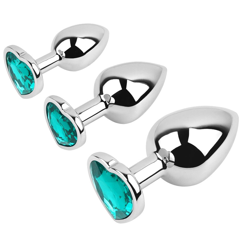 AS - 1988 Anal Plug 3pcs/set - Lovetoys wholesales shop