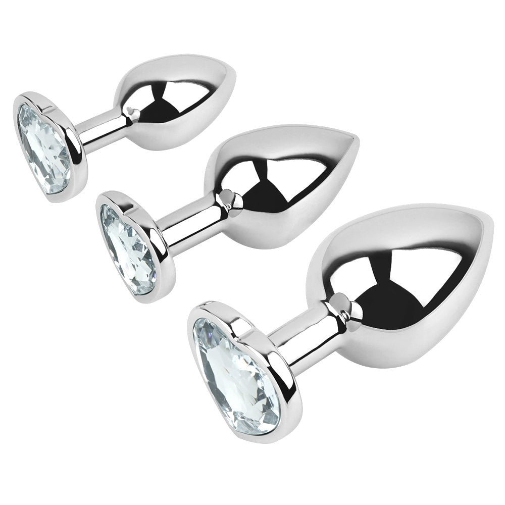 AS - 1988 Anal Plug 3pcs/set - Lovetoys wholesales shop