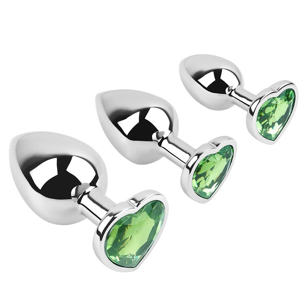 AS - 1988 Anal Plug 3pcs/set - Lovetoys wholesales shop