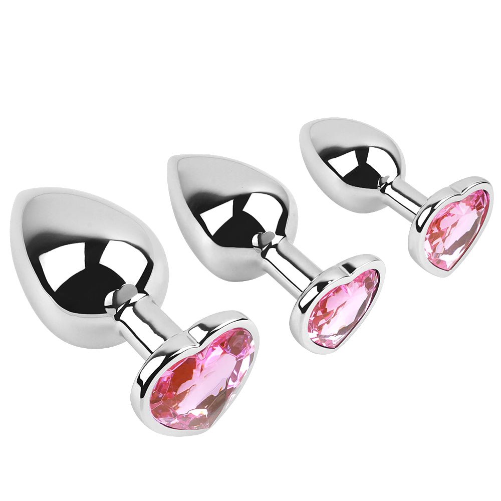 AS - 1988 Anal Plug 3pcs/set - Lovetoys wholesales shop